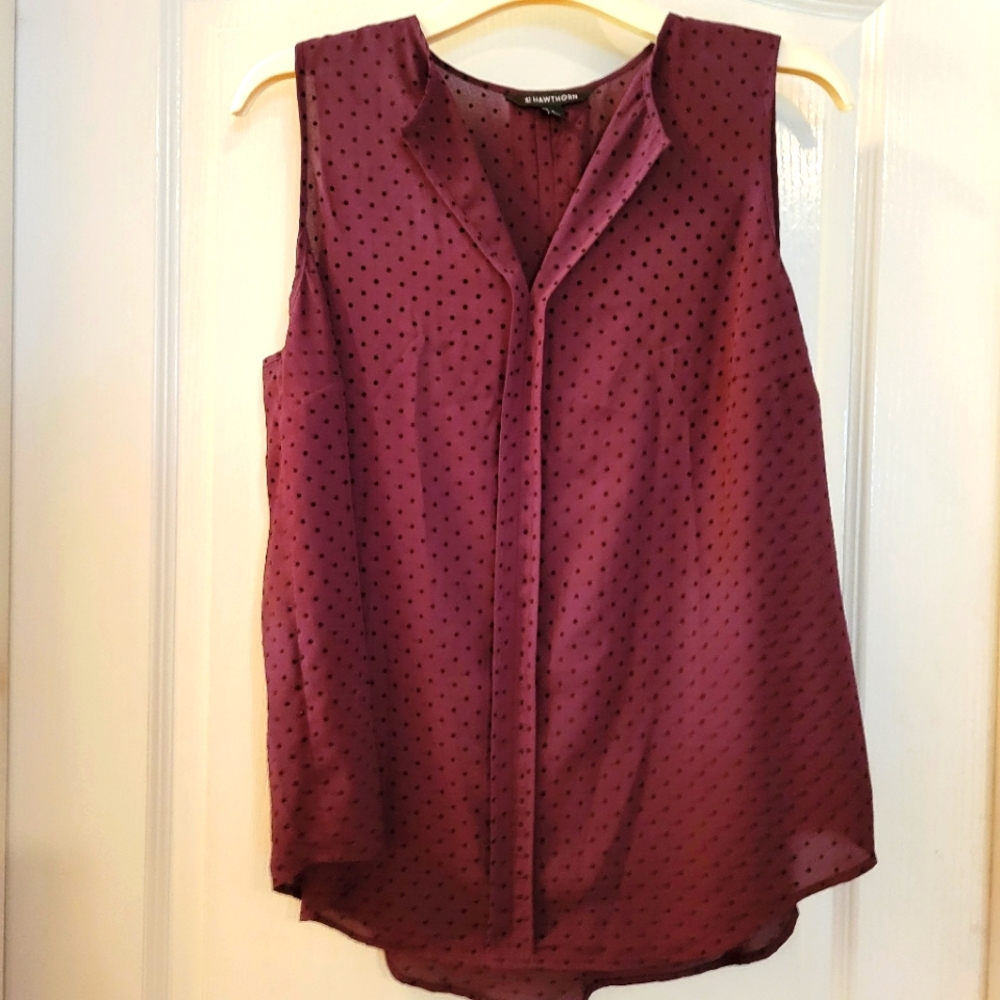 Hawthorn sleeveless tunic